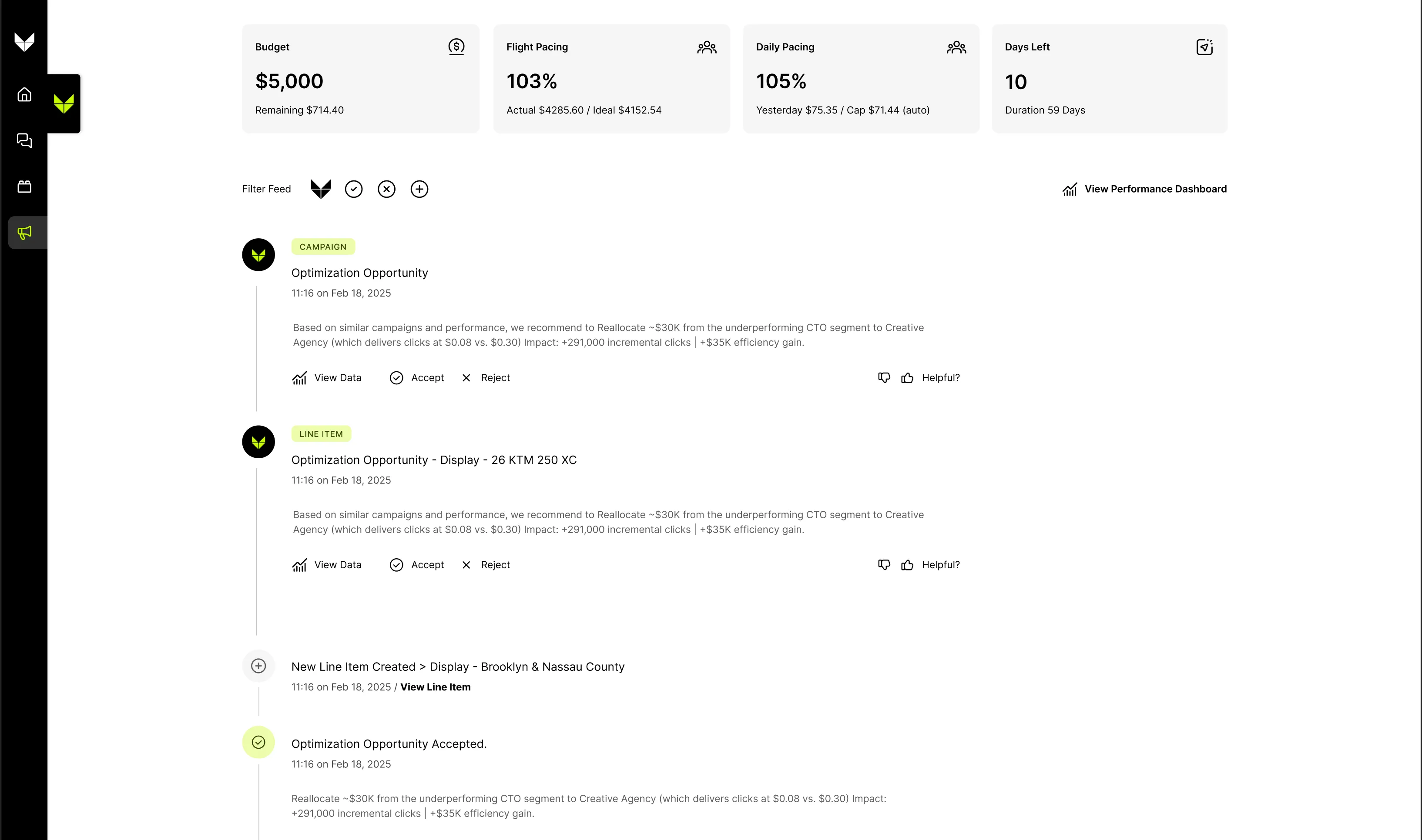 Veylan workflow with conversational UI and Deliverables drawer